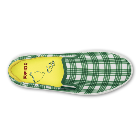 Wai‘alae Slip On - Medium Green / Bright White
