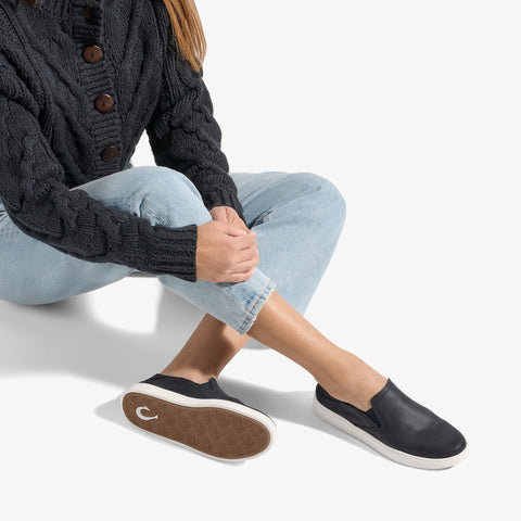 Pehuea Leather  -  Onyx / Onyx